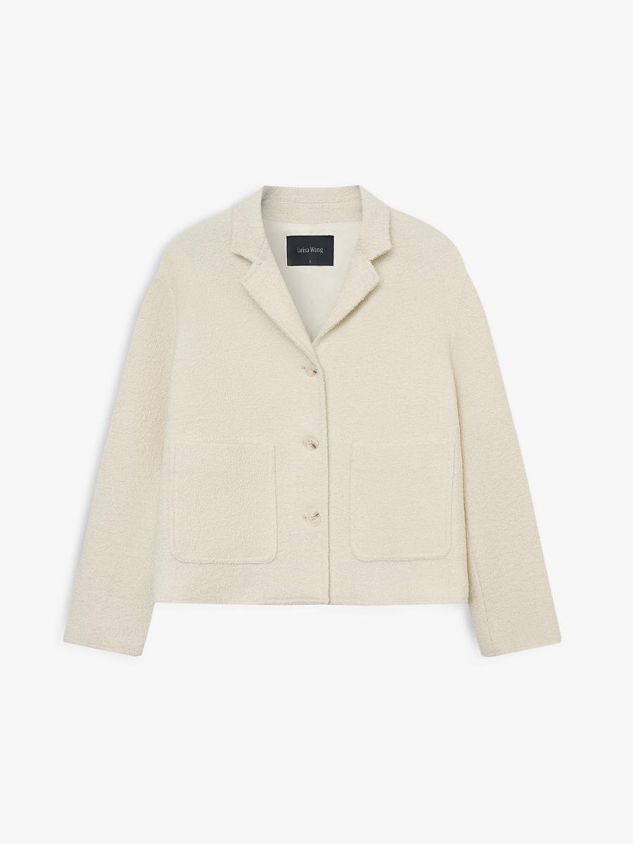 LWWN-125009 Жакет (кремовый, S)