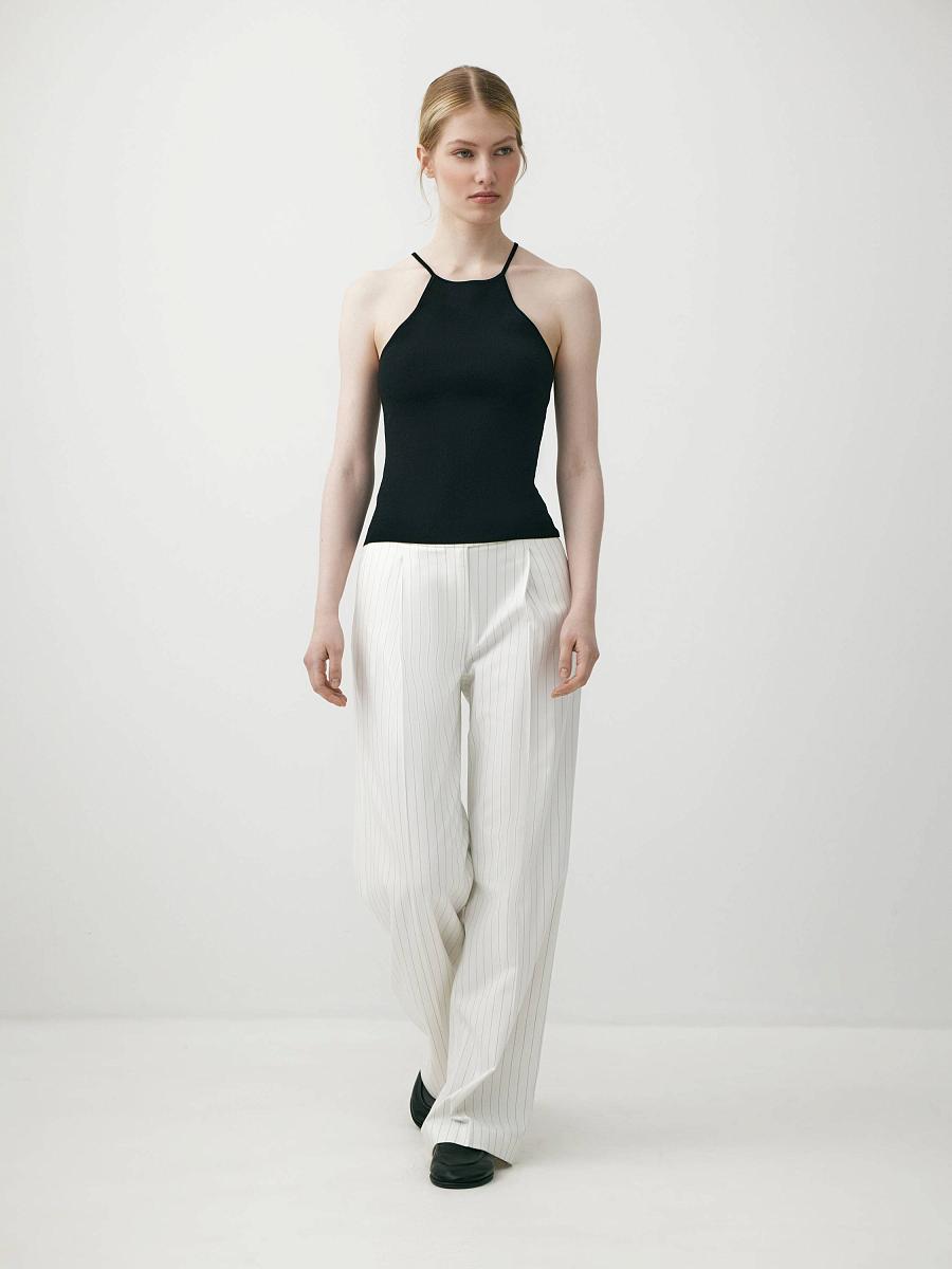 LWWL-075015 Трикотажная блузка (черный, S)