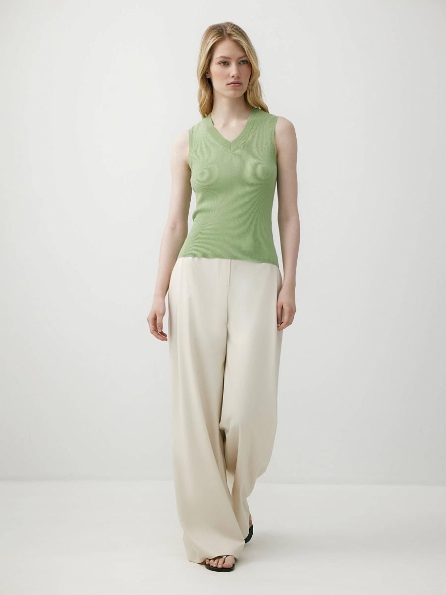 LWWL-075020 Трикотажная блузка (светло-зеленый, S)