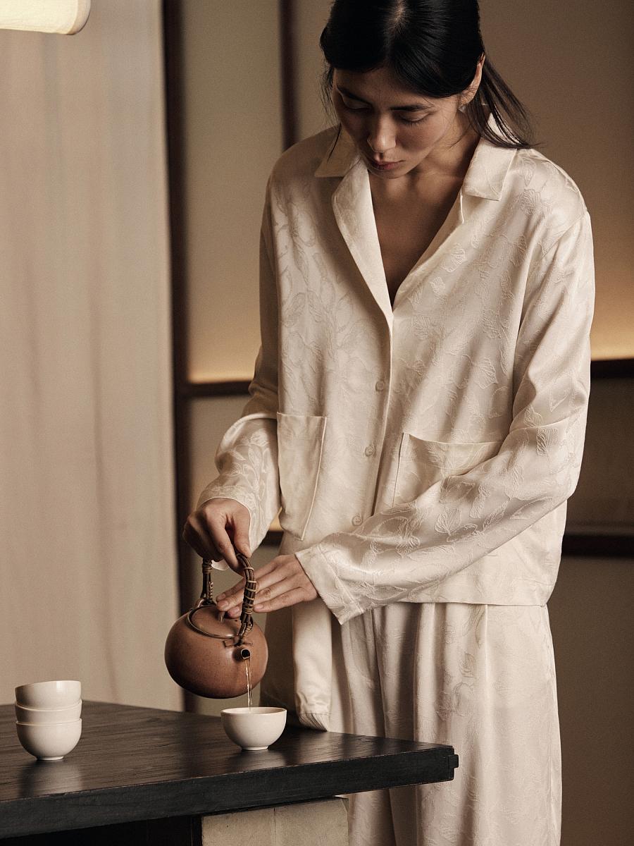 LWWA-105070 Рубашка (кремовый, S)