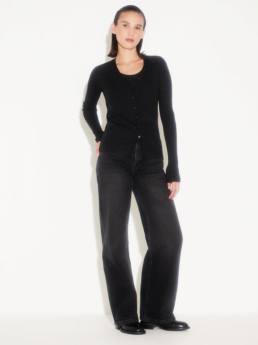 LWWN-545022 Джинсы (черный, 36)