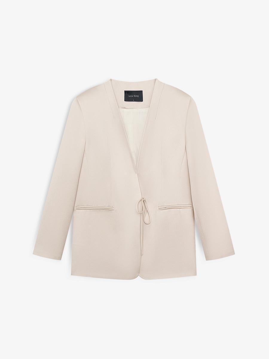 LWWN-125051 Жакет (кремовый, XS)