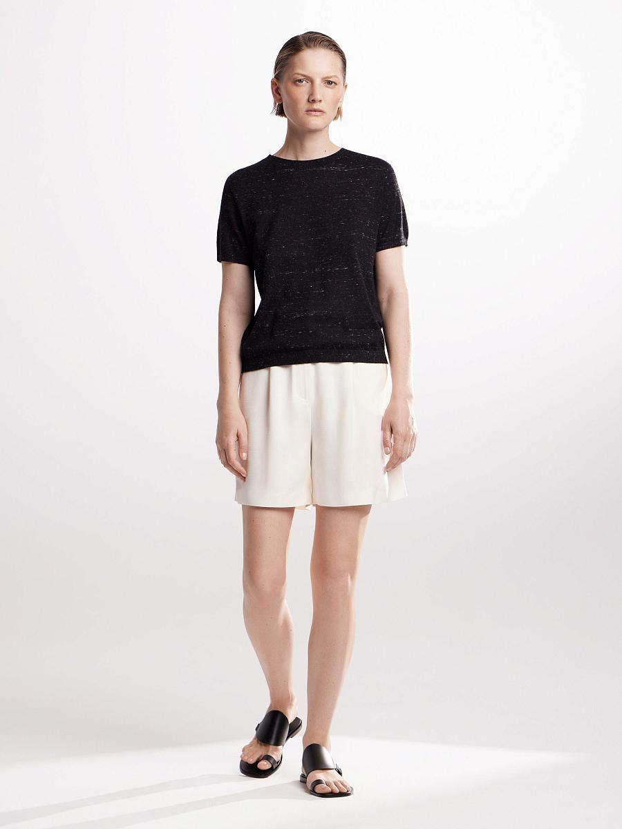 LWWL-075050 Трикотажная блузка (черный, S)