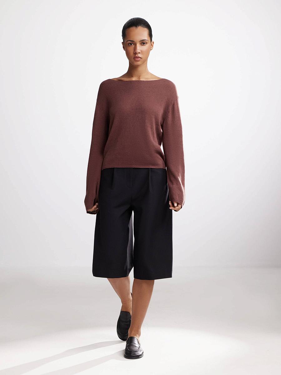 LWWL-345001 Джемпер (бордовый, S)