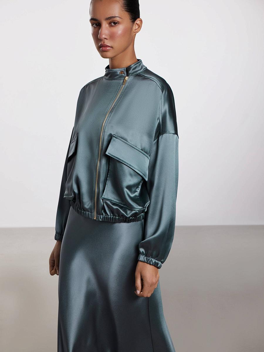 LWWL-565006 Бомбер (серый, M)