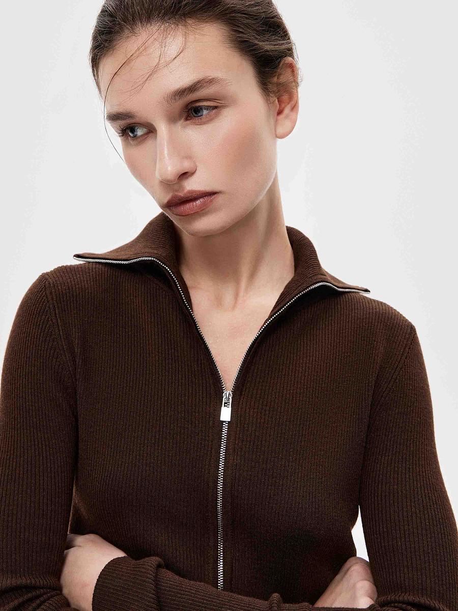 LWSW-345010 Джемпер (коричневый, S)