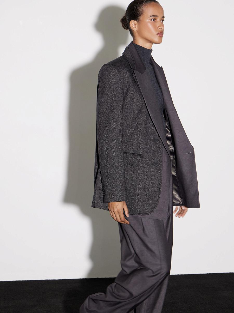 LWWN-125021 Жакет (темно-серый, S)