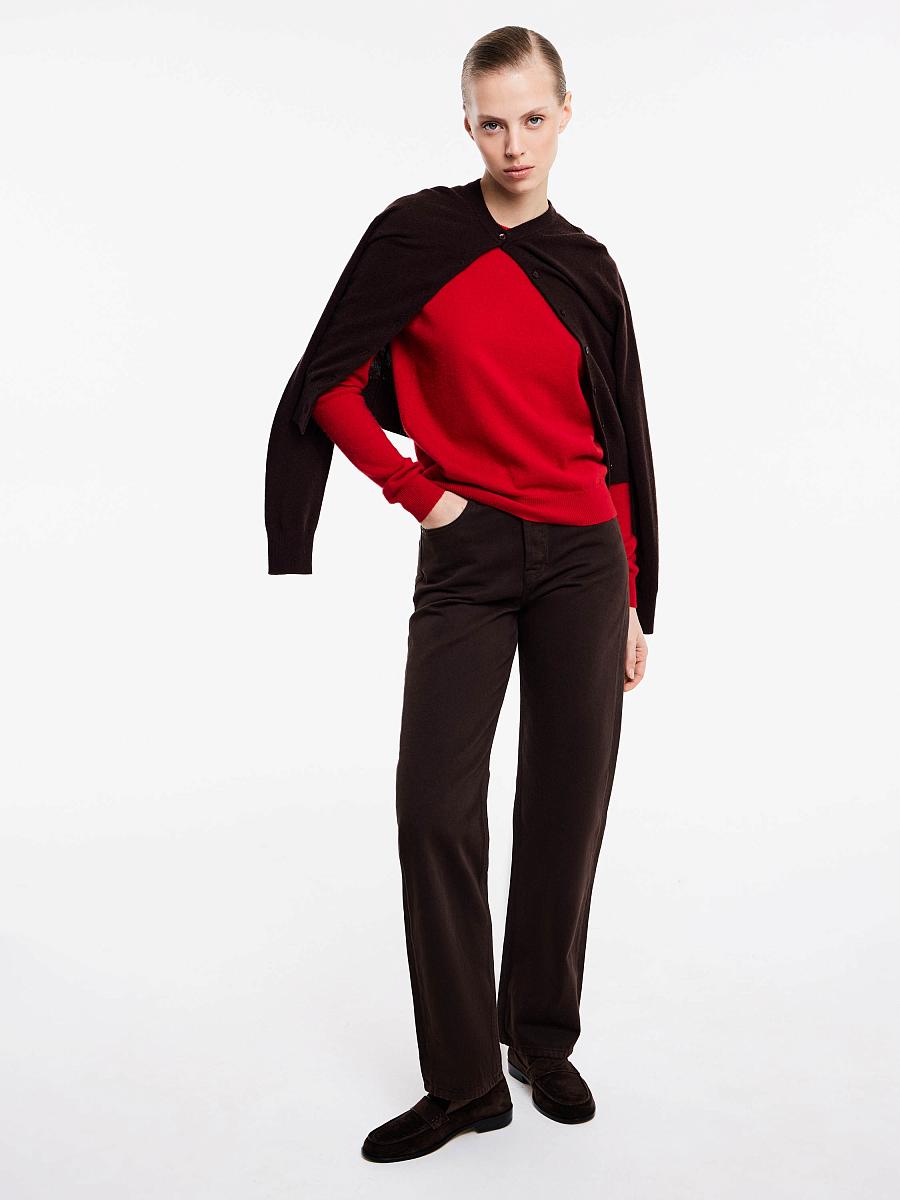 LWWN-545031 Джинсы (коричневый, 36)