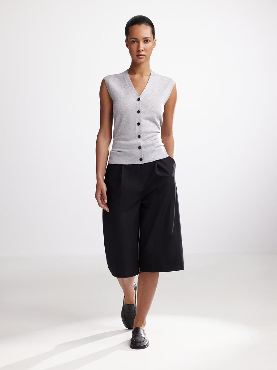 LWWL-075028 Трикотажная блузка (светло-серый, S)