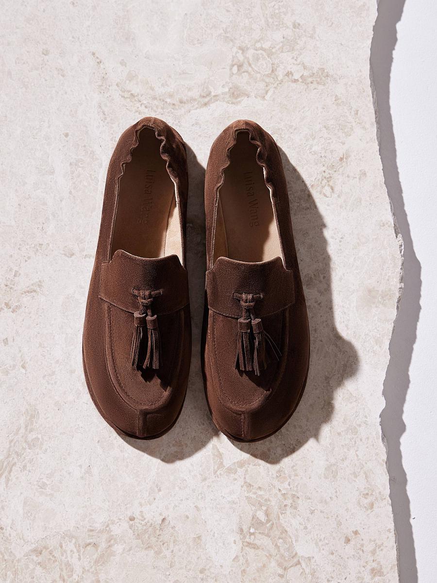 LWWL-635003 Лоферы (коричневый, 36)