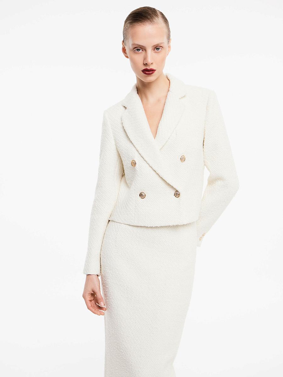 LWWN-125042 Жакет (кремовый, XS)