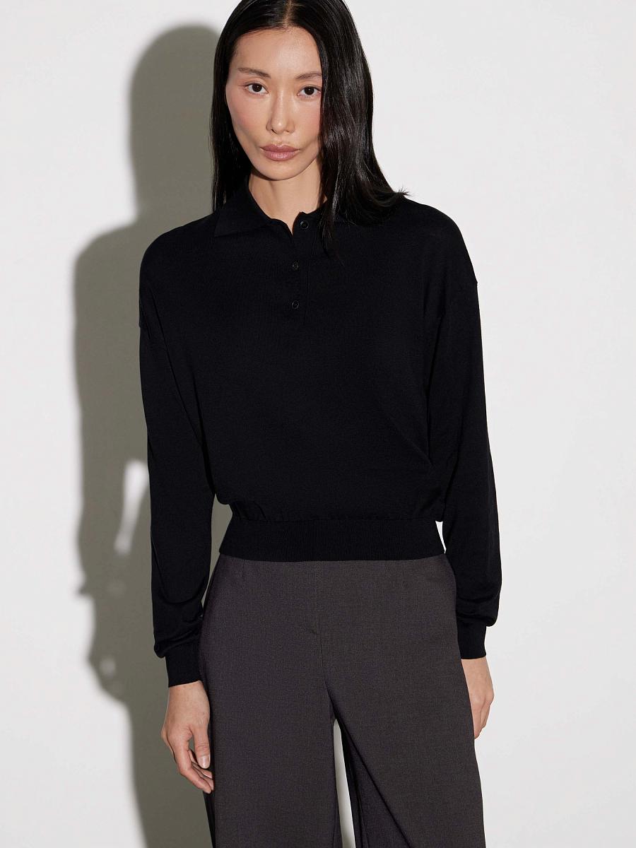 LWWN-345007 Джемпер (черный, S)