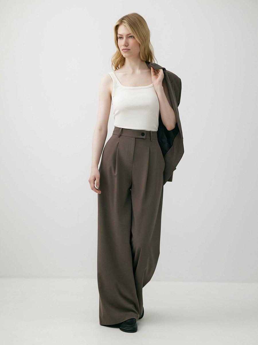 LWWL-135037 Брюки (бежевый, M)