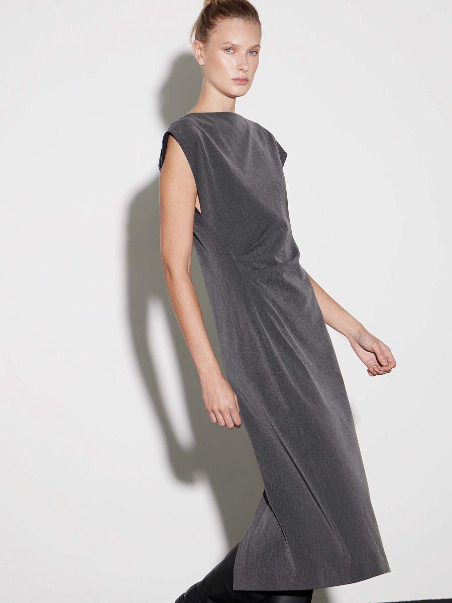 LWWN-025009 Платье (темно-серый, XS)