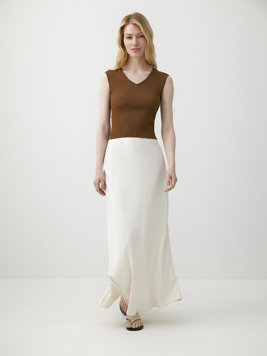 LWWL-075014 Трикотажная блузка (кофейный, XS)