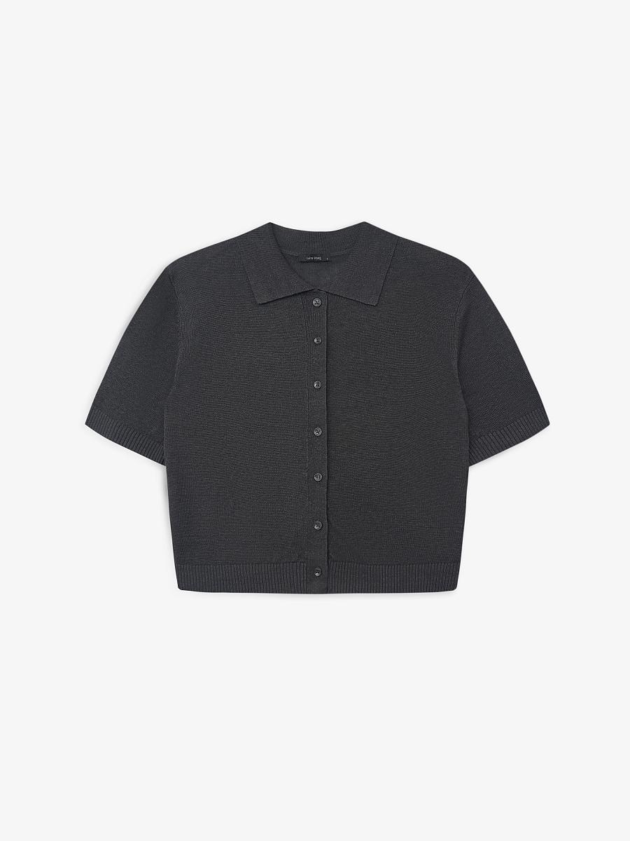 LWWA-206014 Кардиган (темно-серый, S)