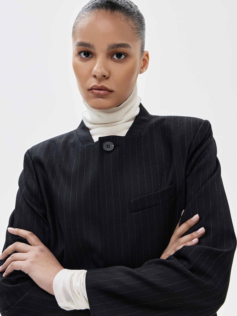 LWWN-125062 Жакет (черный, S)