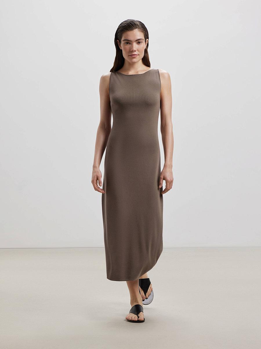 LWWL-785007 Платье трикотажное (хаки, S)