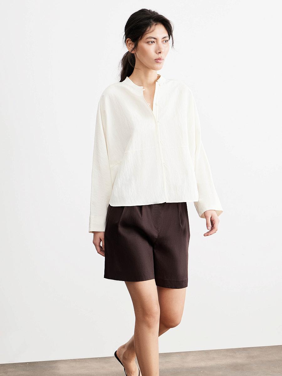 LWWA-105064 Рубашка (кремовый, XS)