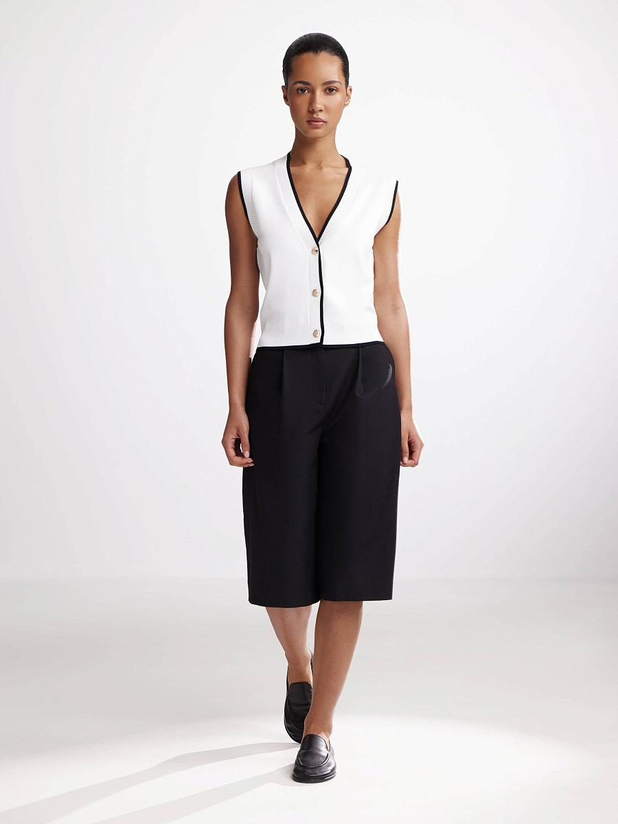 LWWL-075027 Трикотажная блузка (белый, S)