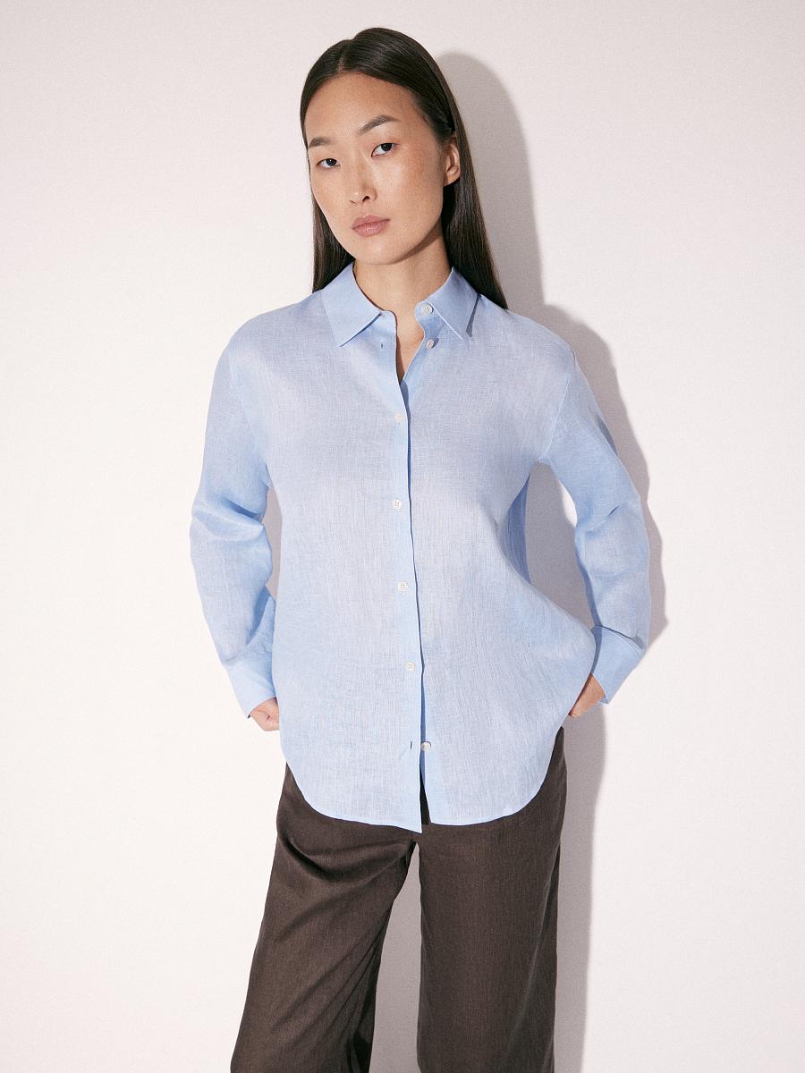 LWWA-105063 Рубашка (синий, XS)