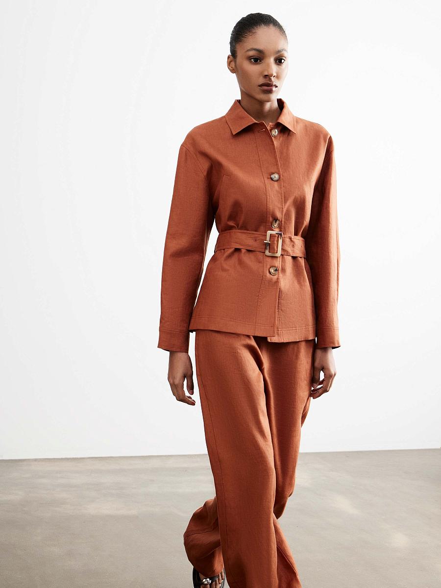 LWWA-125046 Жакет (кирпичный, XS)