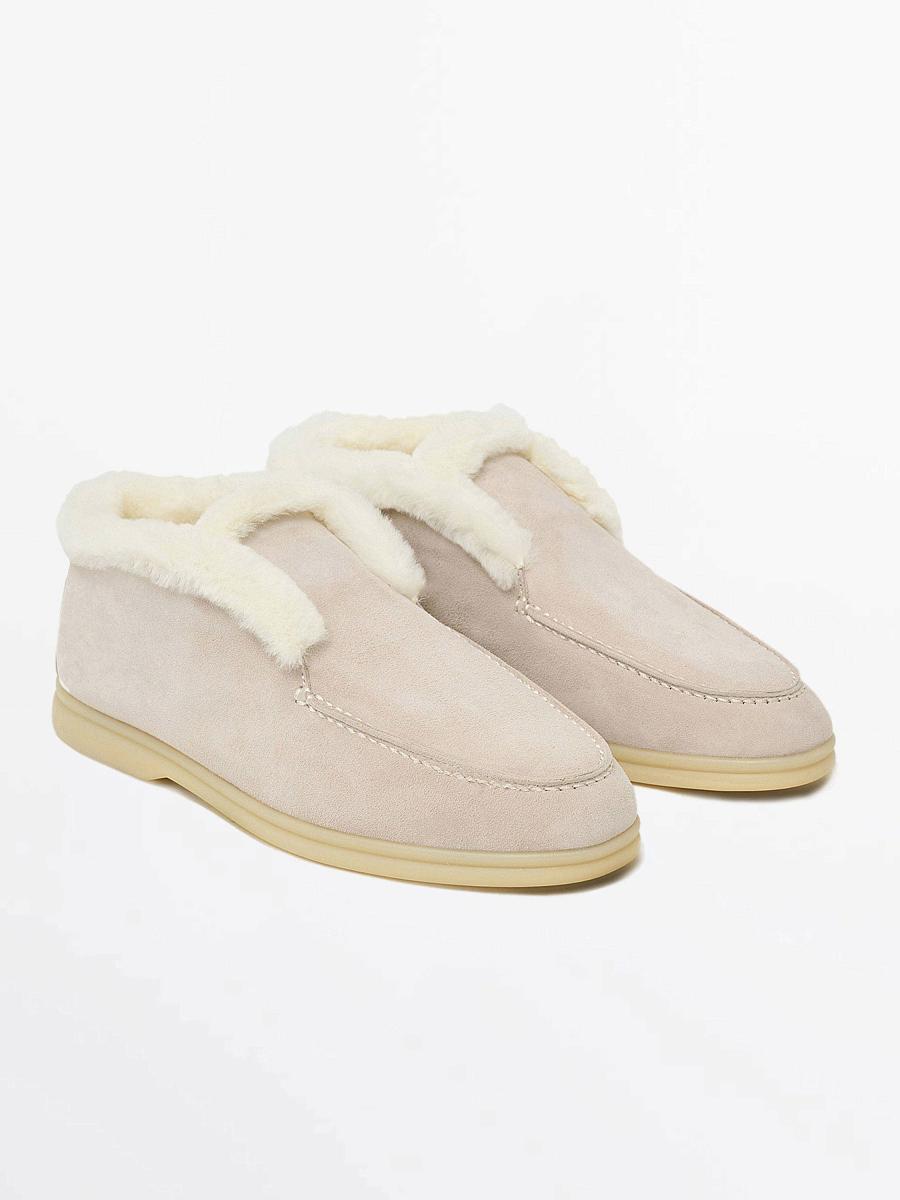 LWWN-656002 Лоферы (кремовый, 40)