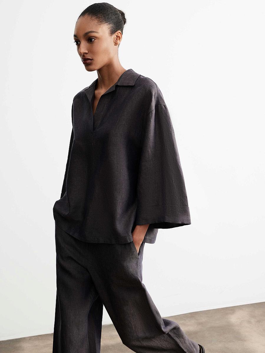 LWWA-165003 Блуза (коричневый, XS)