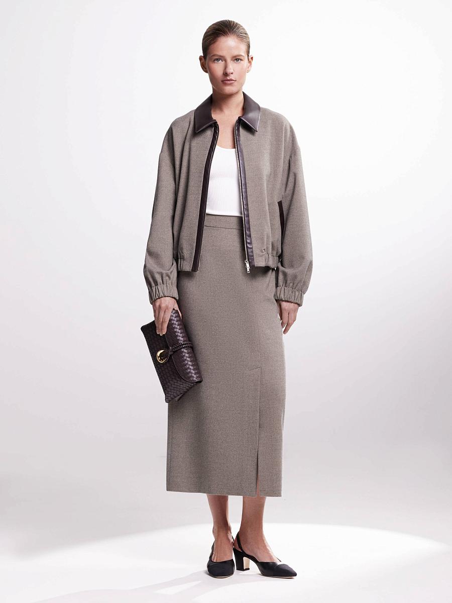 LWWL-035059 Юбка (коричневый, XS)