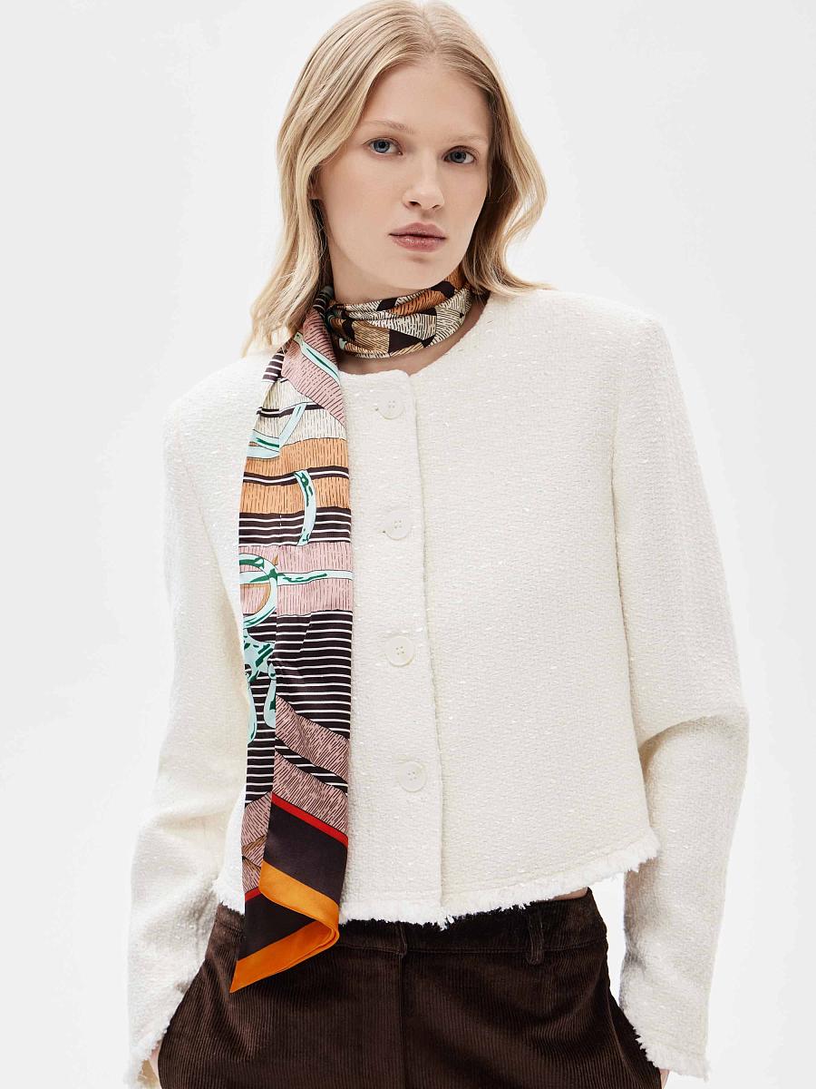 LWWA-436014 Платок (темно-коричневый, S)