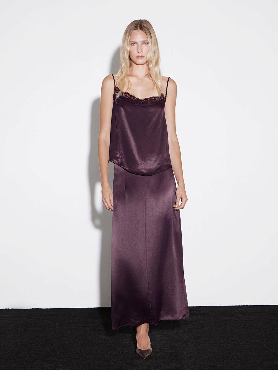 LWWN-035017 Юбка (Сливовый, XS)