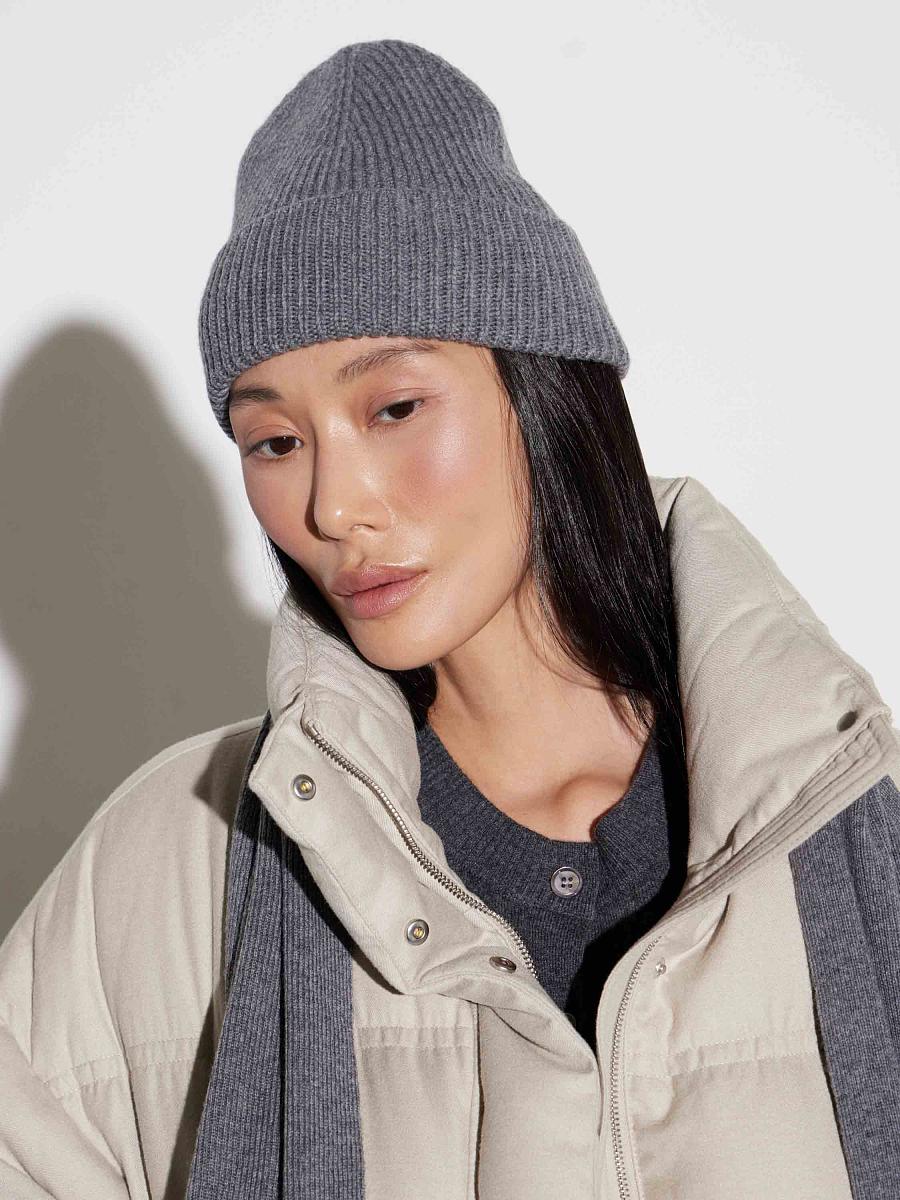 LWWN-696003 Шапка (серый, S)