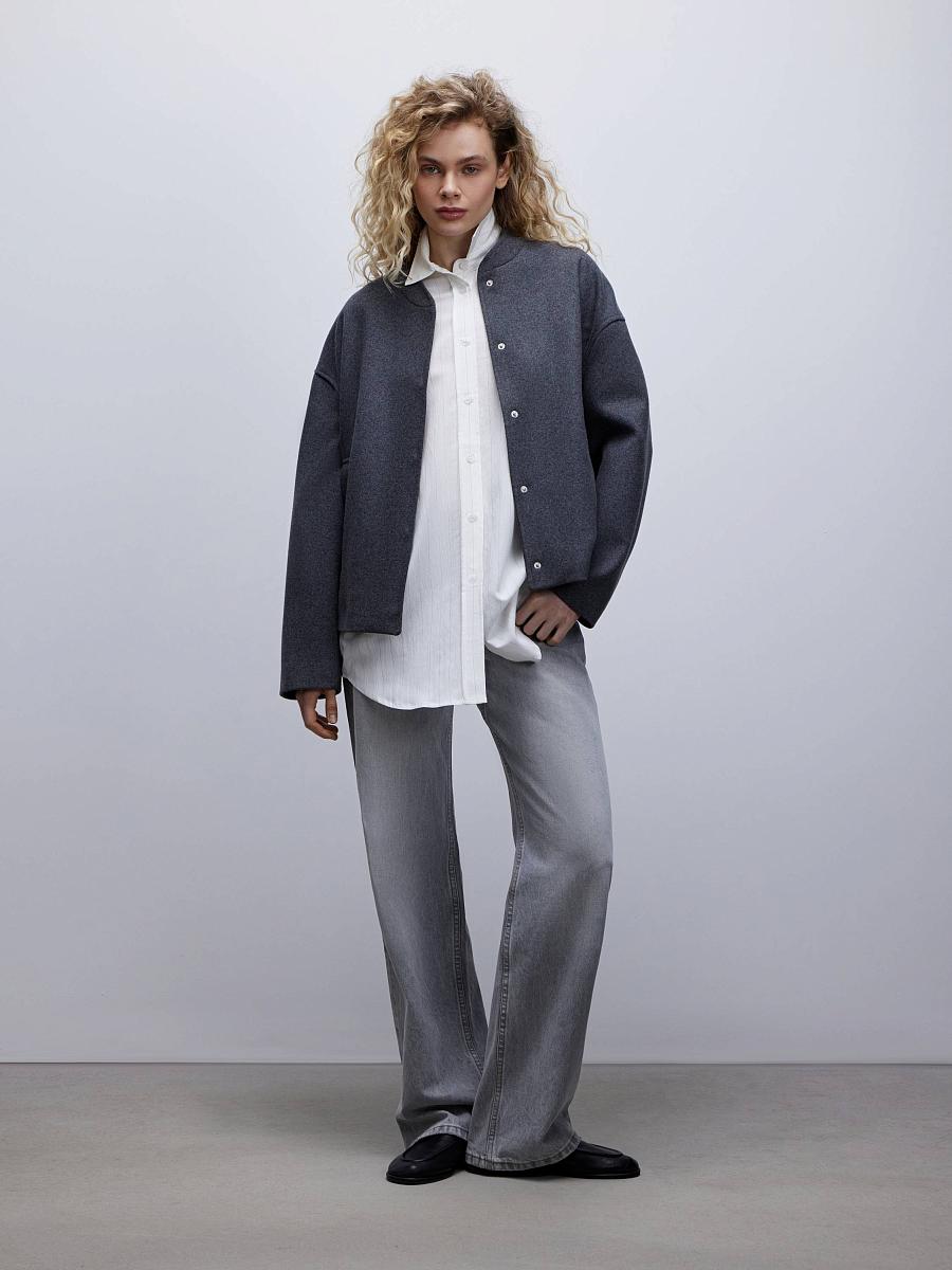 LWWL-565011 Бомбер (серый, L)