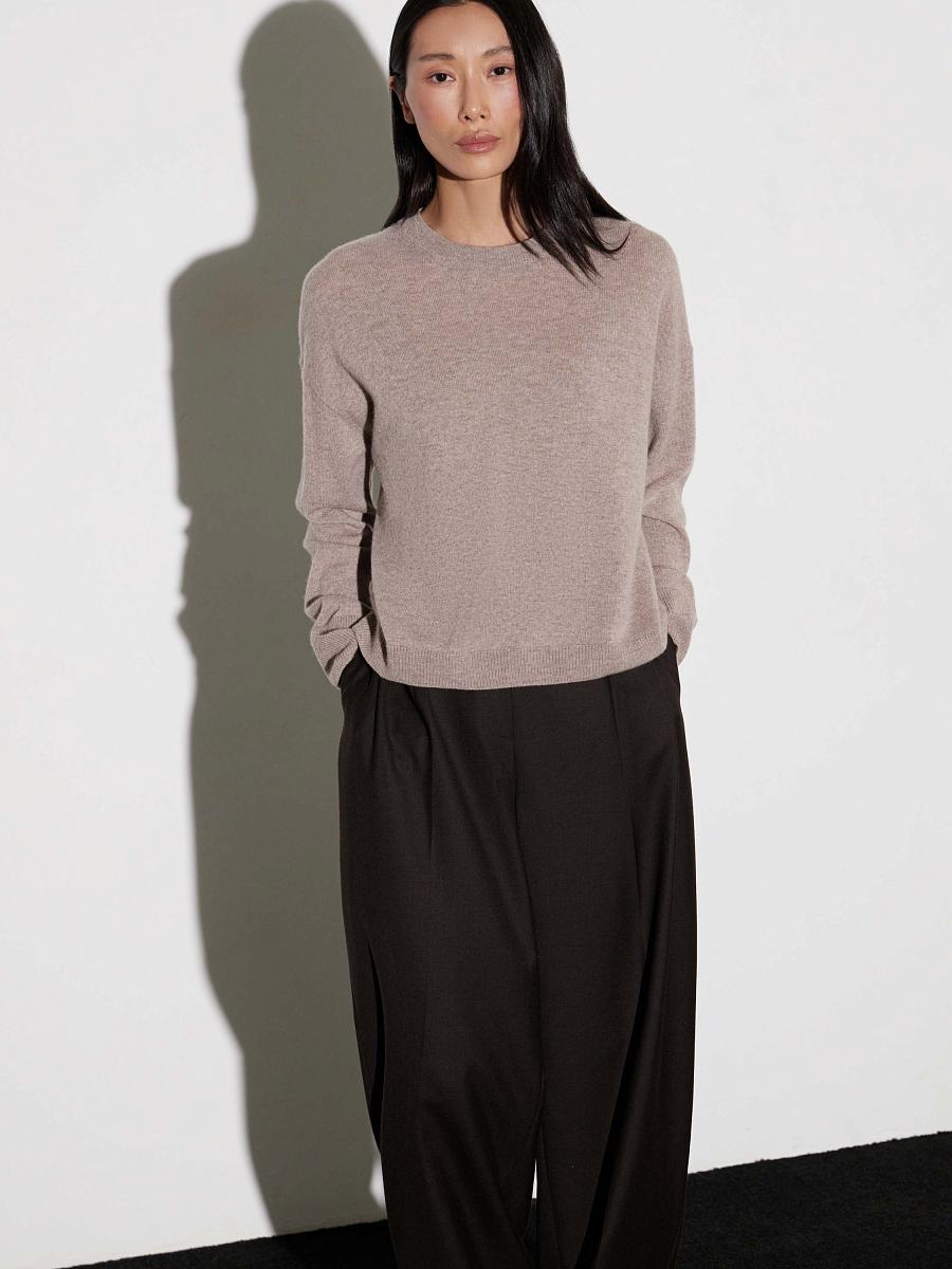 LWWN-345004 Джемпер (светло-бежевый, S)