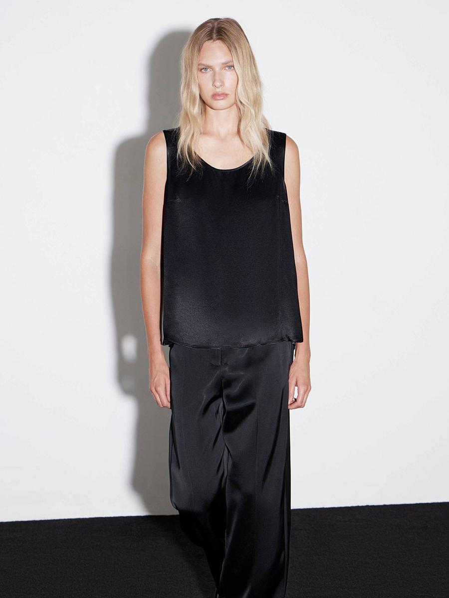 LWWN-375006 Топ (черный, XS)