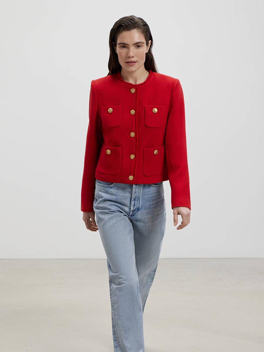 LWWL-125045 Жакет (красный, XS)