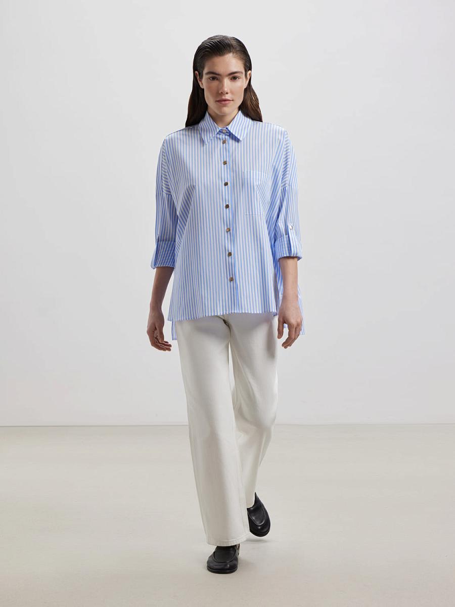 LWWL-105008 Рубашка (синий, XL)