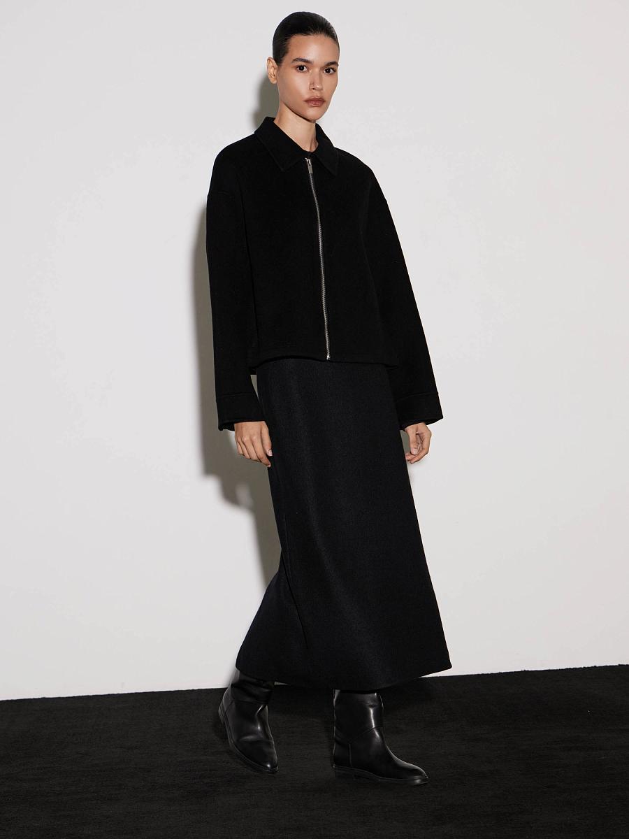 LWWN-045001 Пальто (черный, S)