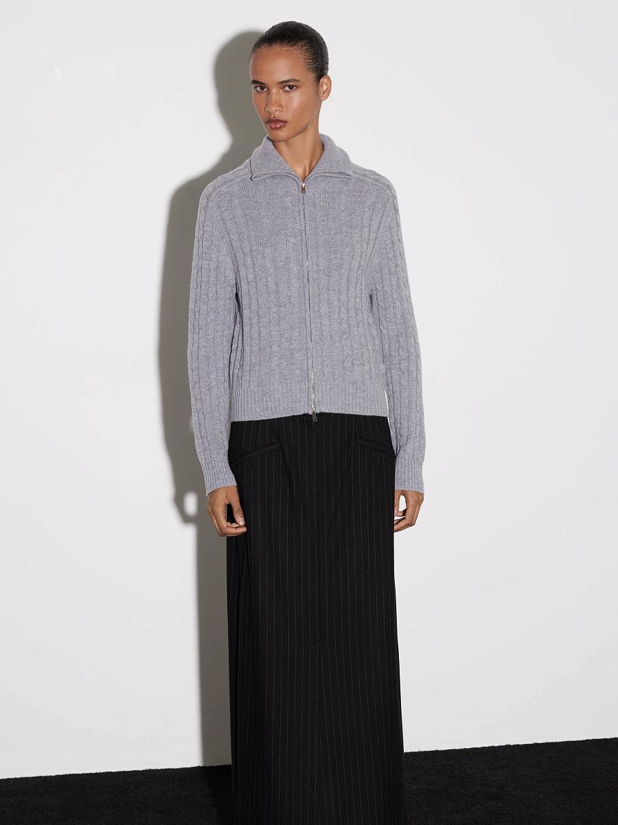 LWWN-205002 Кардиган (серый, S)