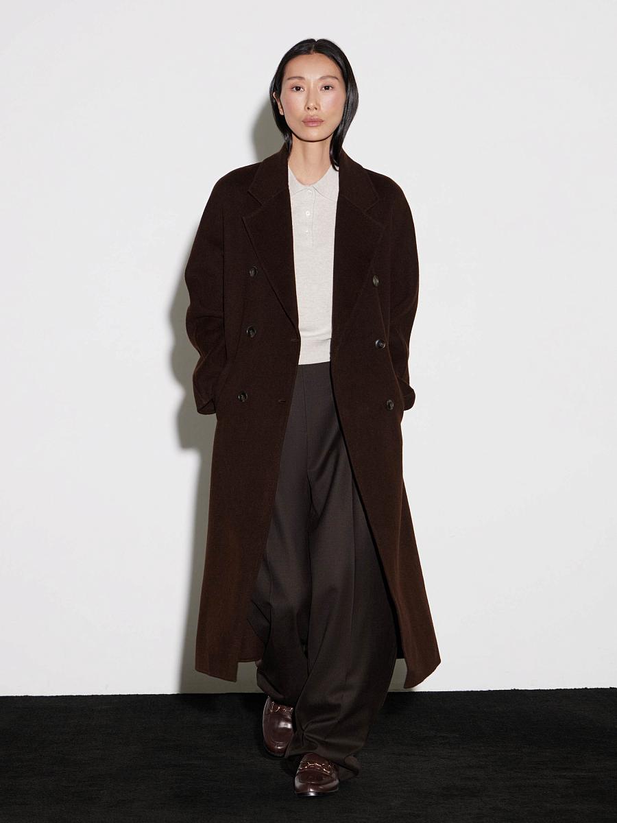 LWSW-045002 Пальто (темно-коричневый, S)