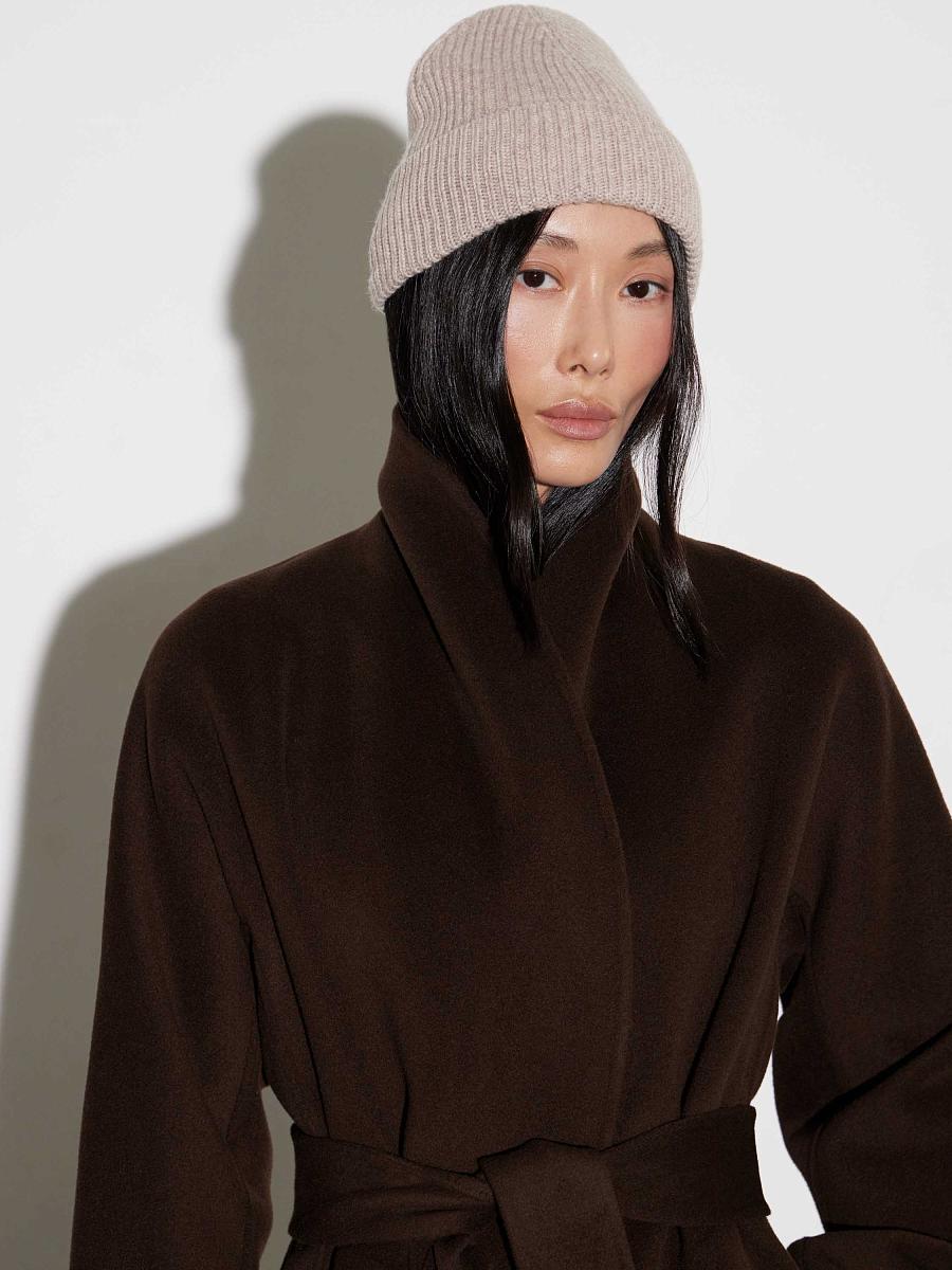 LWWN-696003 Шапка (бежевый, S)