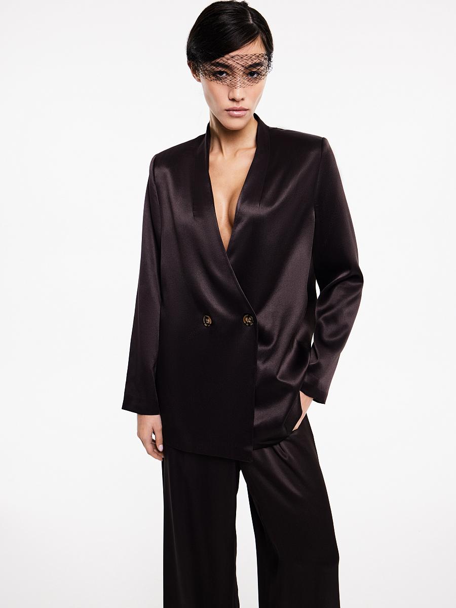 LWWN-125058 Жакет (коричневый, S)