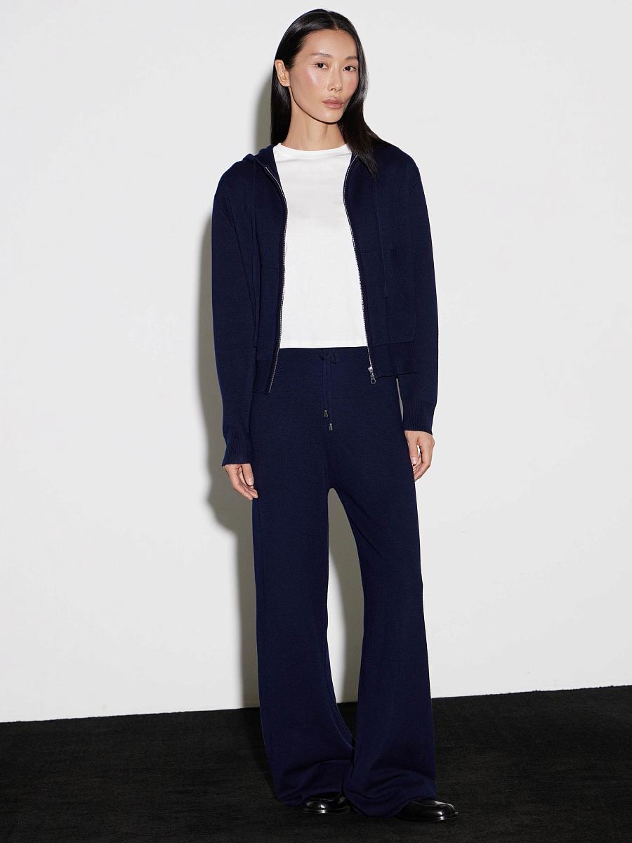 LWWN-825001 Брюки трикотажные (темно-синий, S)