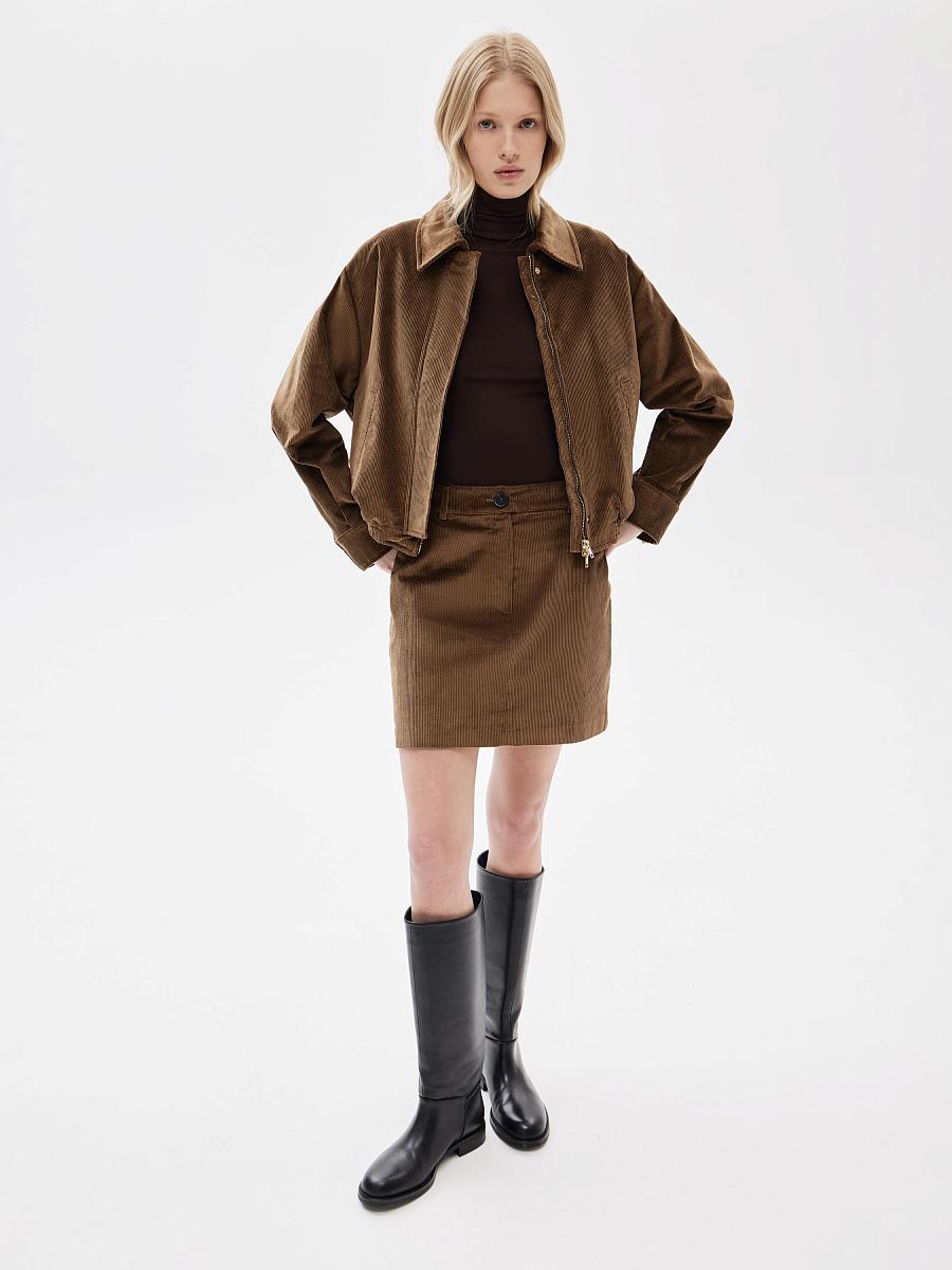 LWWN-035041 Юбка (Темно-Бежевый, S)