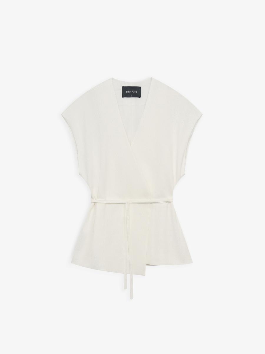 LWWA-155003 Жилетка (белый, XS)