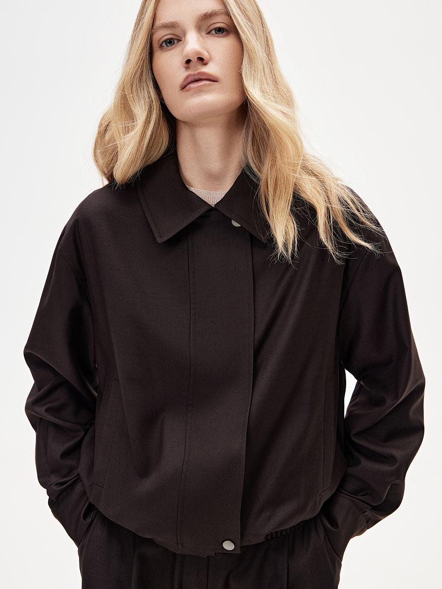 LWWN-565015 Бомбер (коричневый, S)