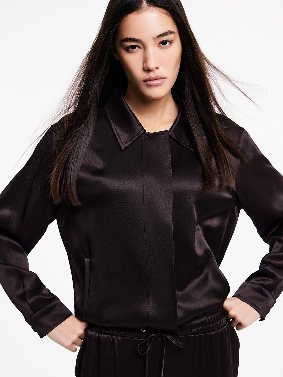 LWWN-565004 Бомбер (коричневый, XS)