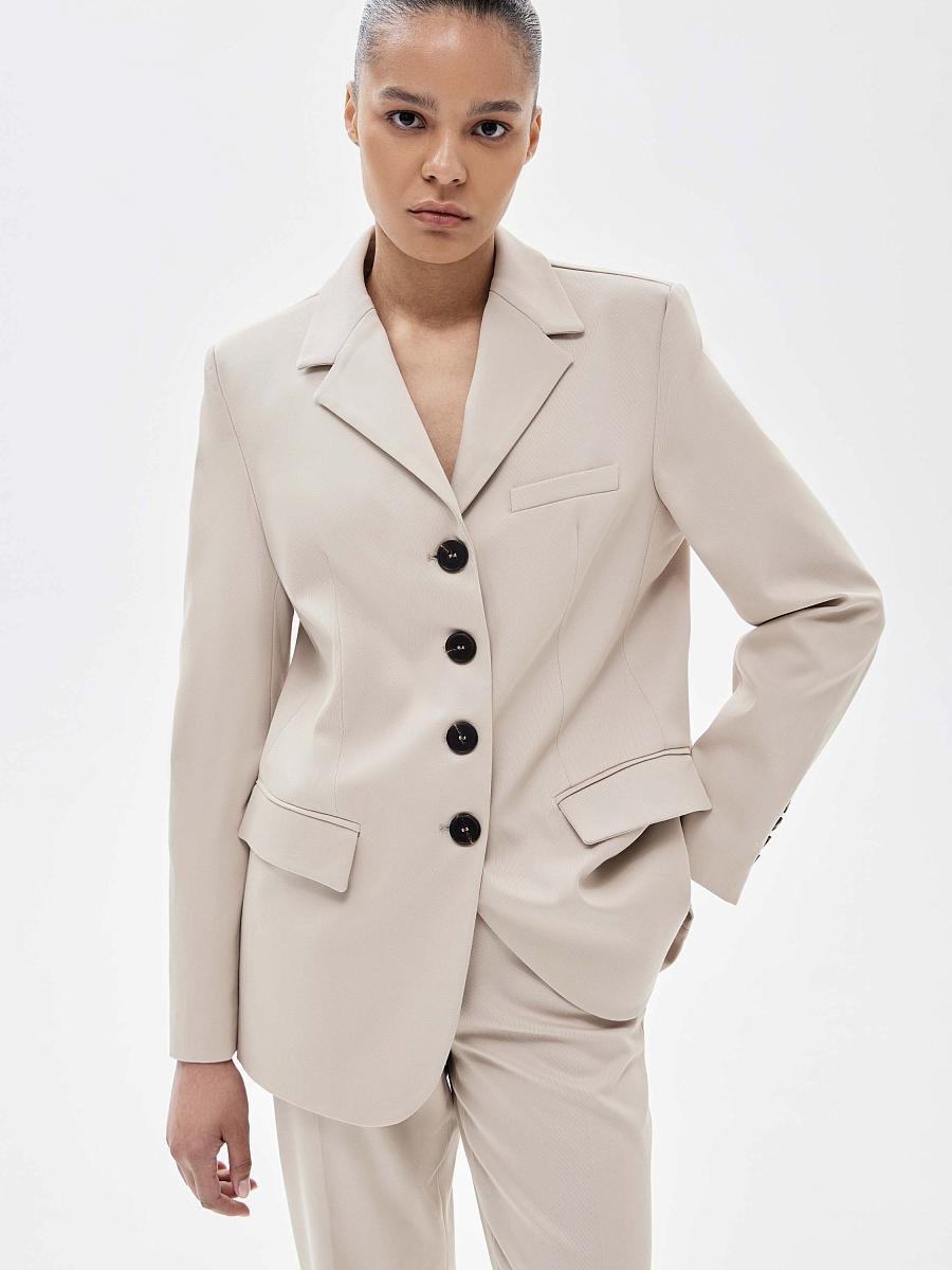 LWWA-125038 Жакет (бежевый, XS)