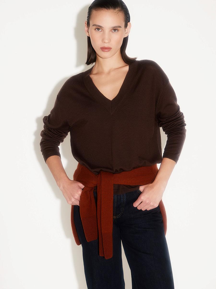 LWWN-346030 Джемпер (темно-коричневый, S)