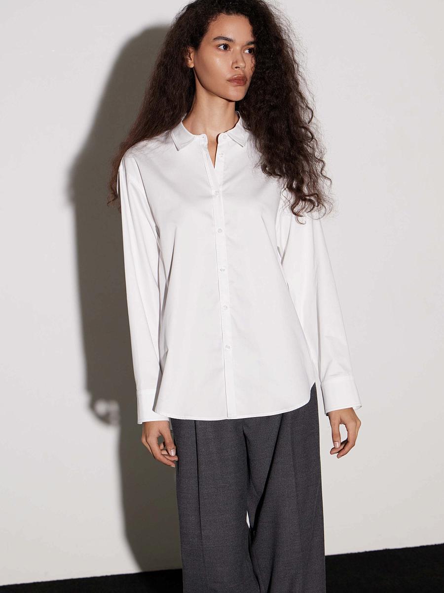 LWWN-105002 Рубашка (белый, XS)